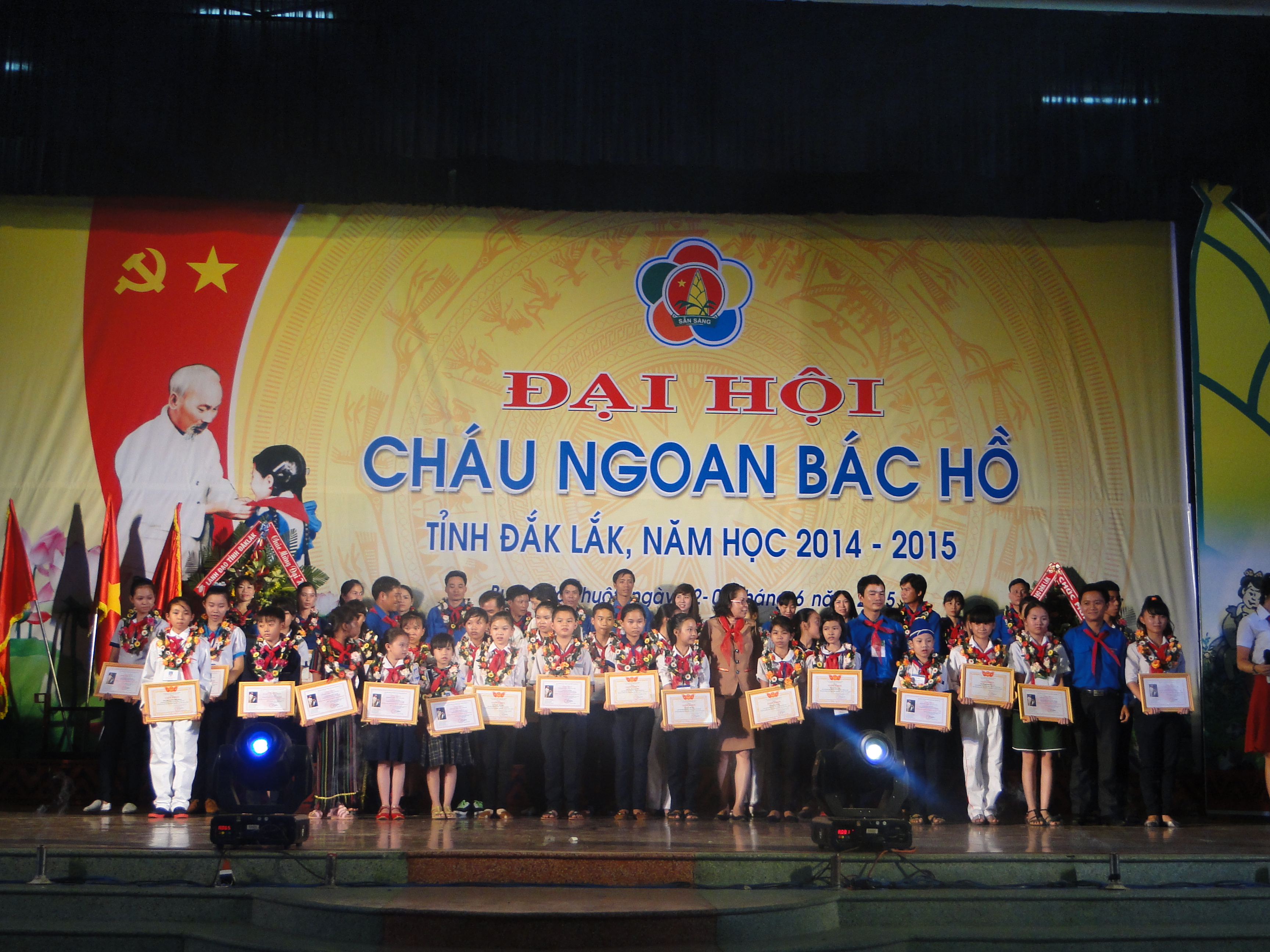 Đắk Lắk Biểu dương 90 đội viên tiêu biểu Cháu ngoan Bác Hồ